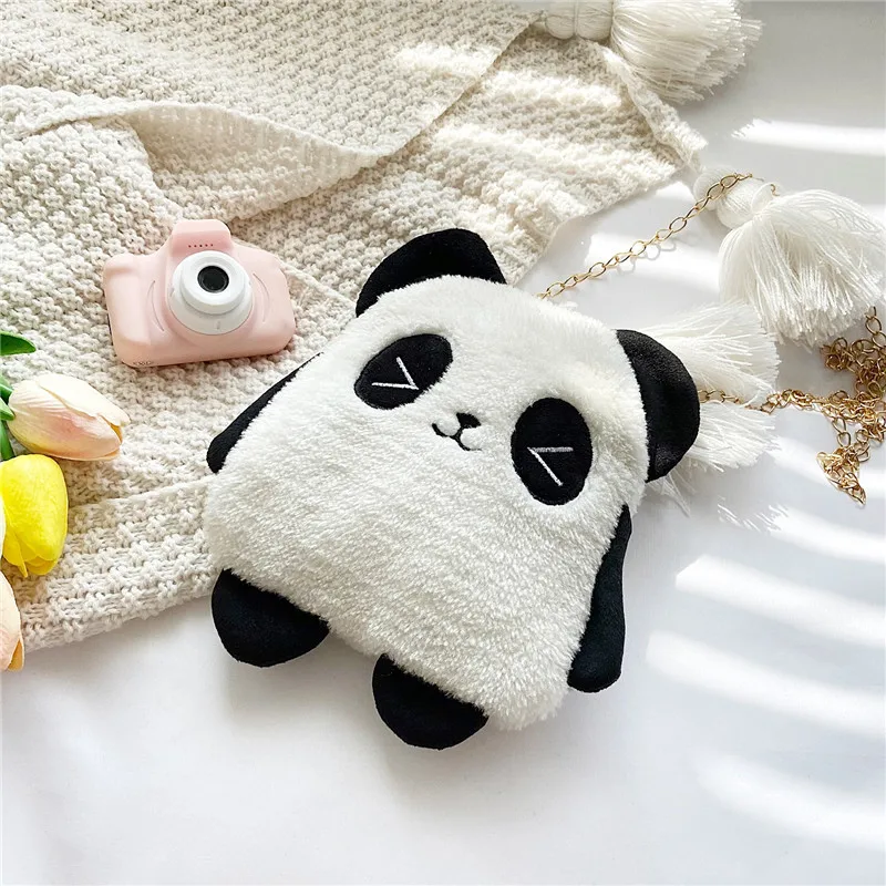 Girls Autumn and Winter New Trendy Wild Panda Cute Cartoon Plush Crossbody Shoulder Bag Multifunction Mochila Mujer Bolsa
Girls Autumn and Winter New Trendy Wild Panda Cute Cartoon Plush Crossbody Shoulder Bag Multifunction Mochila Mujer Bolsa
