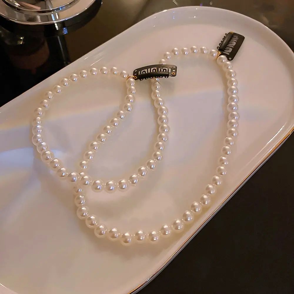 Pearl Beads Hair Accesssories Hair Artifact Back Head Headgear Korean Style Headwear Women Hair Clip Ponytail Hairpin
Pearl Beads Hair Accesssories Hair Artifact Back Head Headgear Korean Style Headwear Women Hair Clip Ponytail Hairpin