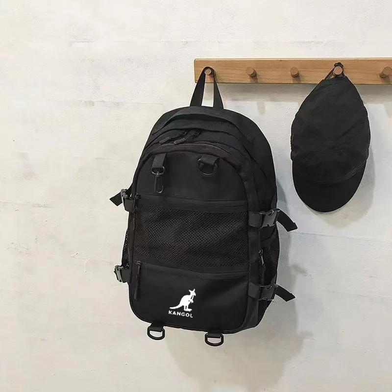 

Вместительный рюкзак Kangol для мужчин и женщин, уличный дорожный функциональный ранец, школьные портфели для студентов