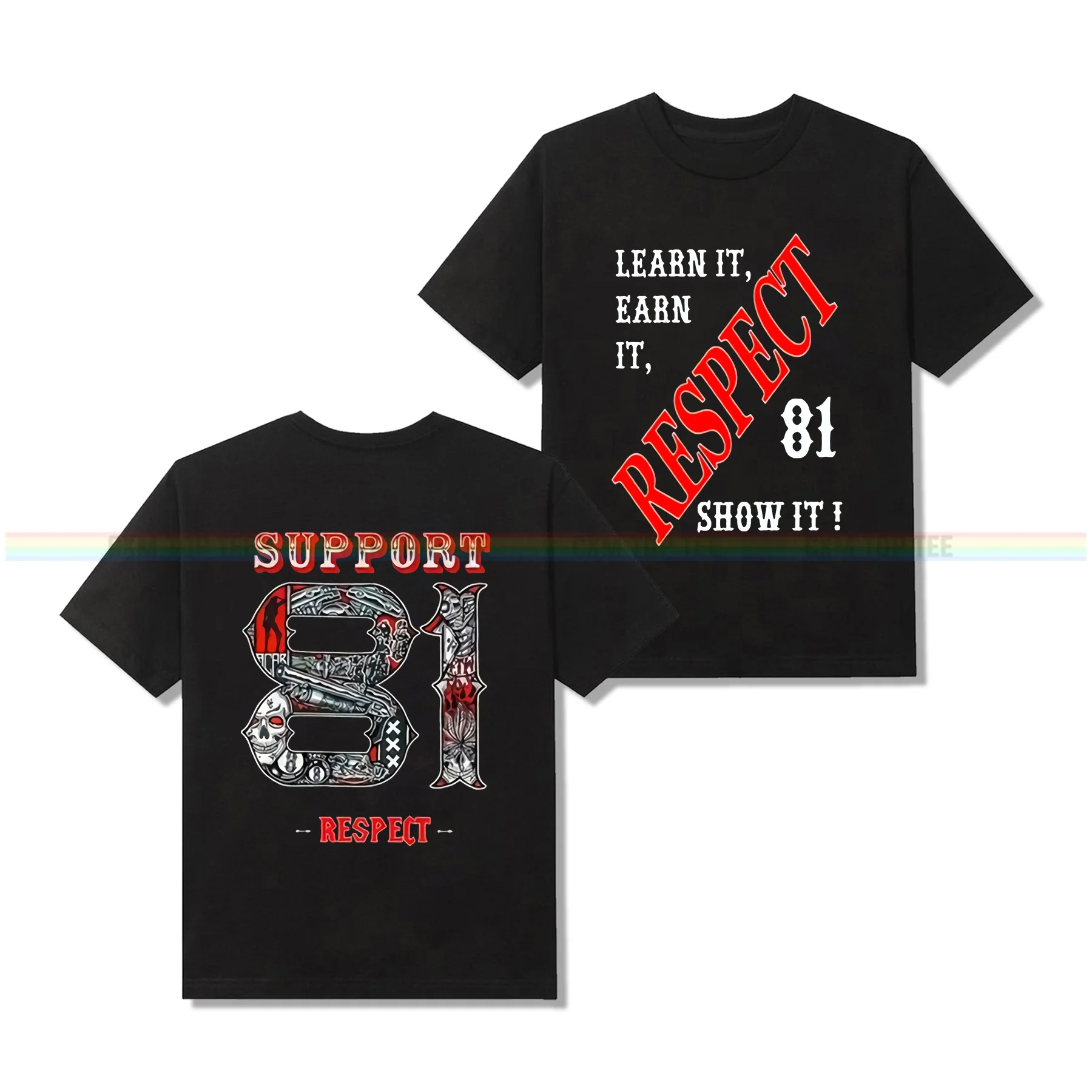 Amazing Tees Men T Shirt Double-sided Casual Unique Oversized Hells Angels Respect 81 Supporter T-shirt Male Graphic T-shirts
Amazing Tees Men T Shirt Double-sided Casual Unique Oversized Hells Angels Respect 81 Supporter T-shirt Male Graphic T-shirts