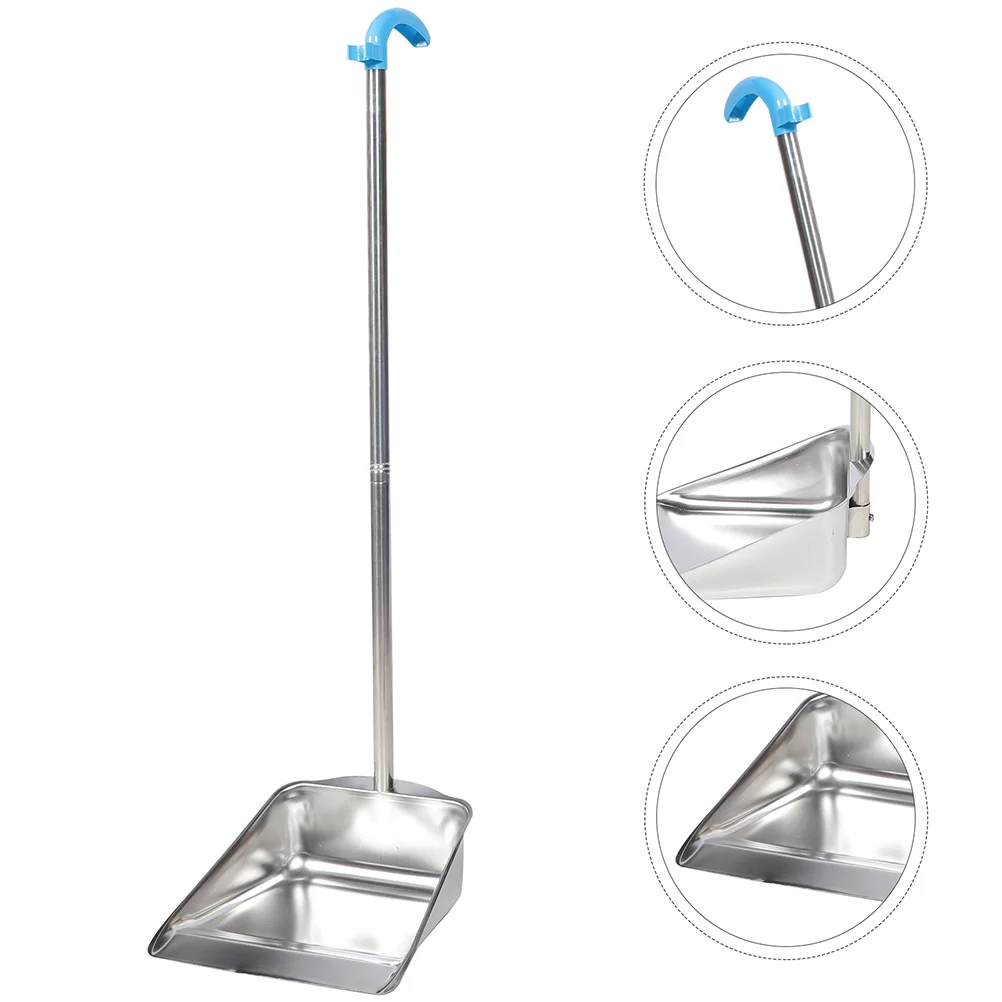Upright Convenient Cleaning Stainless Steel Household Dustpan Cleaning Dustpan
Upright Convenient Cleaning Stainless Steel Household Dustpan Cleaning Dustpan