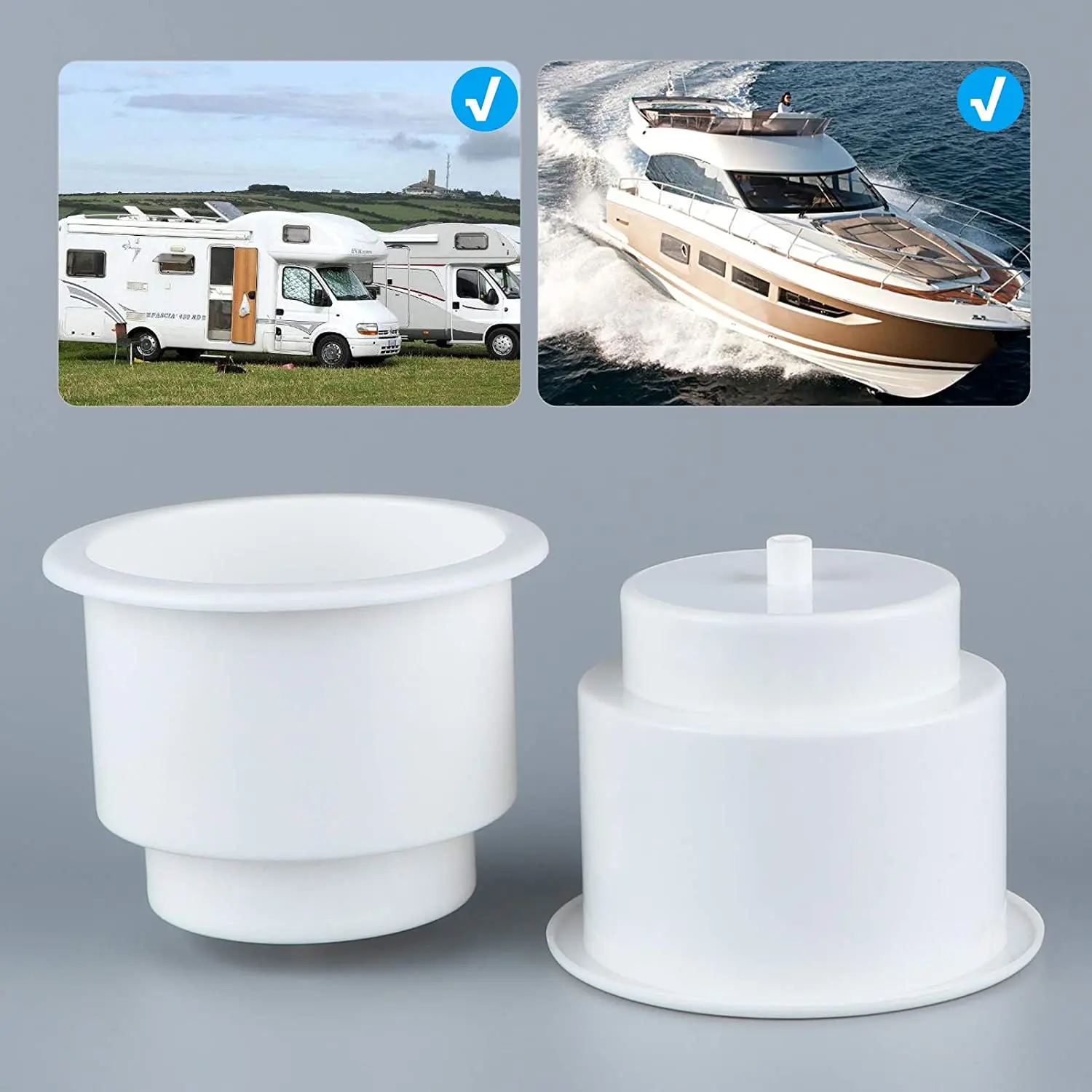 4 шт. подстаканник пластиковый Карманный встраиваемый вставной Универсальный держатель для чашки со сливом для лодки RV автомобиля грузовик...
4 шт. подстаканник пластиковый Карманный встраиваемый вставной Универсальный держатель для чашки со сливом для лодки RV автомобиля грузовик...