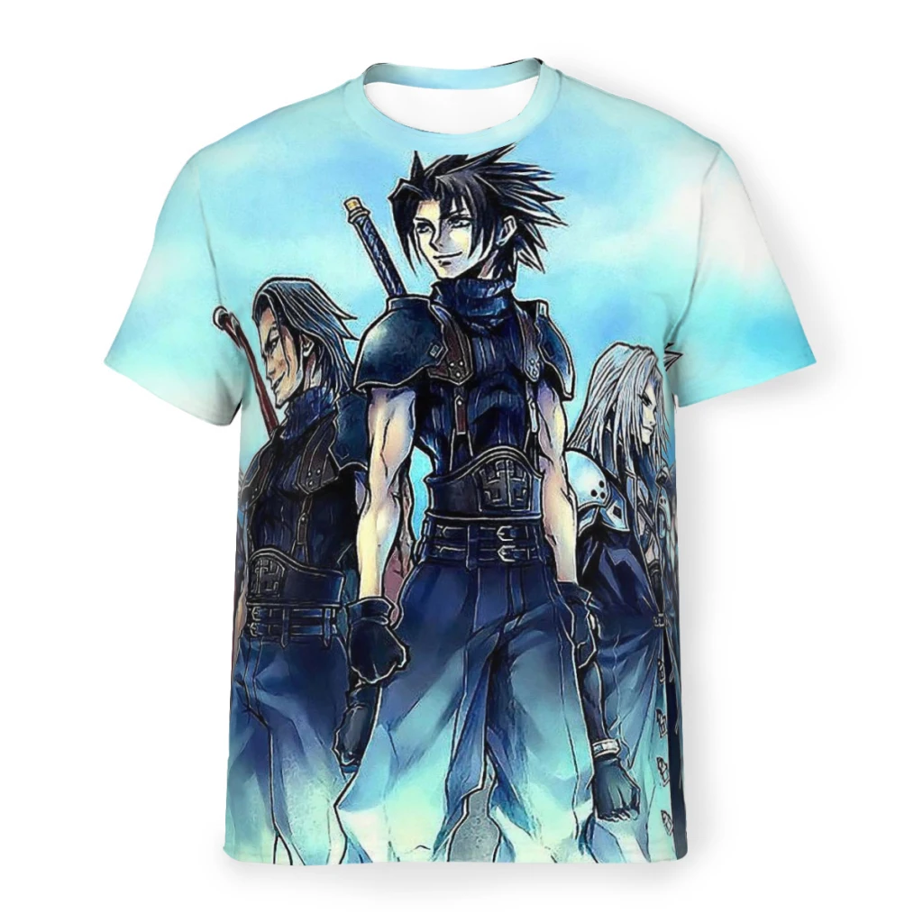 Final Fantasy FF Character Concept Polyester TShirts Male Style Streetwear Thin T Shirt Round Neck
Final Fantasy FF Character Concept Polyester TShirts Male Style Streetwear Thin T Shirt Round Neck