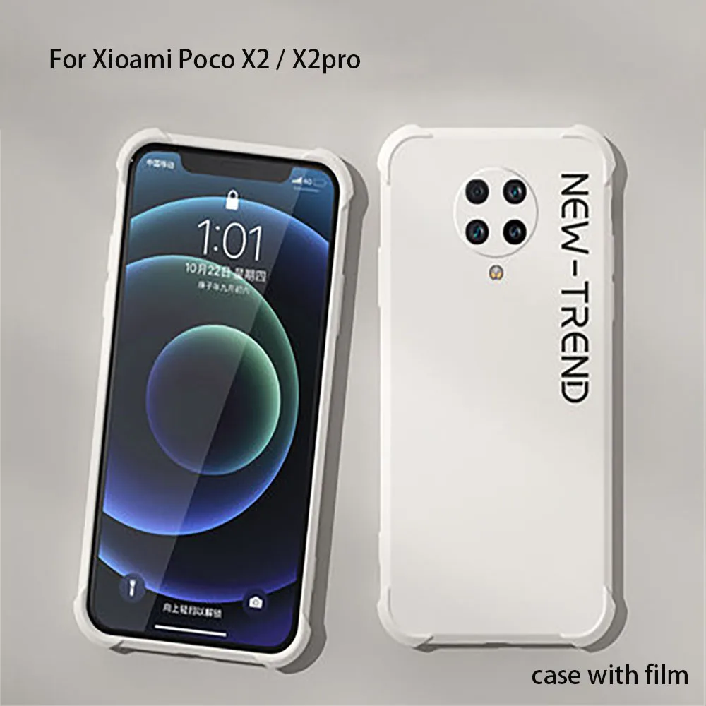 Full Cover protection Phone Case For Xiaomi Poco X2 Soft Silicone Back Cover Case For Xioami Poco X2pro Frosted Shell
Full Cover protection Phone Case For Xiaomi Poco X2 Soft Silicone Back Cover Case For Xioami Poco X2pro Frosted Shell