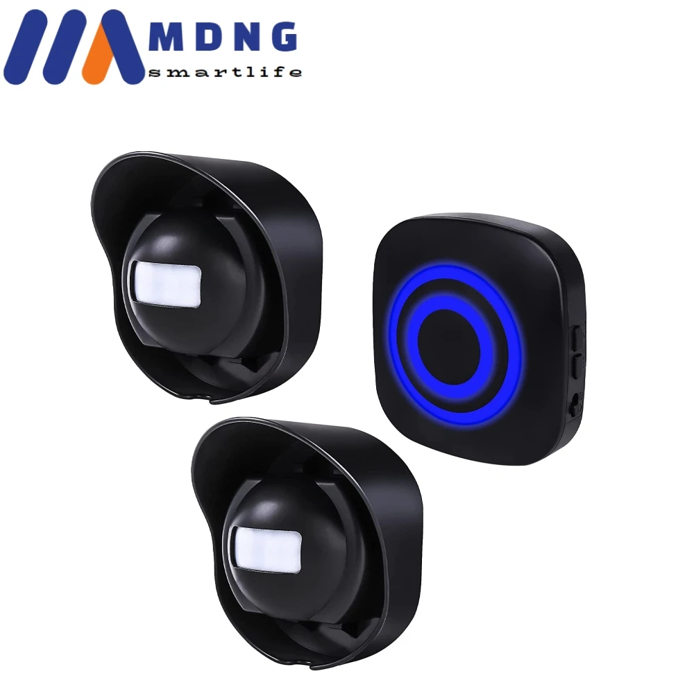 Wireless Home Security Driveway Alarm Motion Sensor Detect Alarm Store Door Entry Chime Doorbell 38 Tones 328ft Wireless Range
Wireless Home Security Driveway Alarm Motion Sensor Detect Alarm Store Door Entry Chime Doorbell 38 Tones 328ft Wireless Range