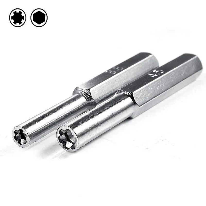3.8mm/4.5mm new Stainless Steel Security Screwdriver Tool Bit Electronic equipment
3.8mm/4.5mm new Stainless Steel Security Screwdriver Tool Bit Electronic equipment