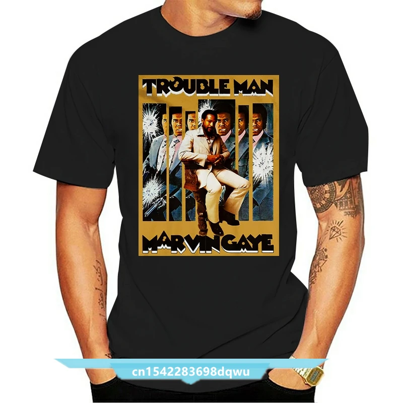 Marvin Gaye Trouble Man T-Shirt Size S-2XL-3XL Black Color Birthday Gift Tops Tee Shirt
Marvin Gaye Trouble Man T-Shirt Size S-2XL-3XL Black Color Birthday Gift Tops Tee Shirt
