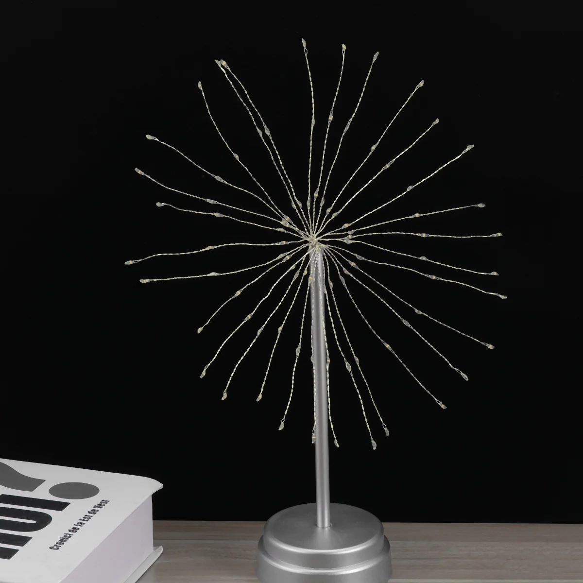 2pcs 96 LED Firework Copper Wire Lights Table Lamp Night Light Desk Light for Home Wedding Decoration
2pcs 96 LED Firework Copper Wire Lights Table Lamp Night Light Desk Light for Home Wedding Decoration