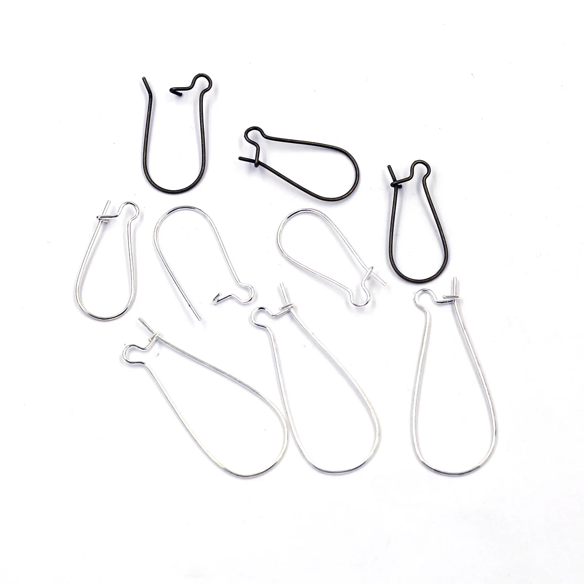 100Pcs Earrings Wires Ears Hook Clasps Clips Alloy Bronze Silver Color Jewelry DIY Finding Charms
100Pcs Earrings Wires Ears Hook Clasps Clips Alloy Bronze Silver Color Jewelry DIY Finding Charms
