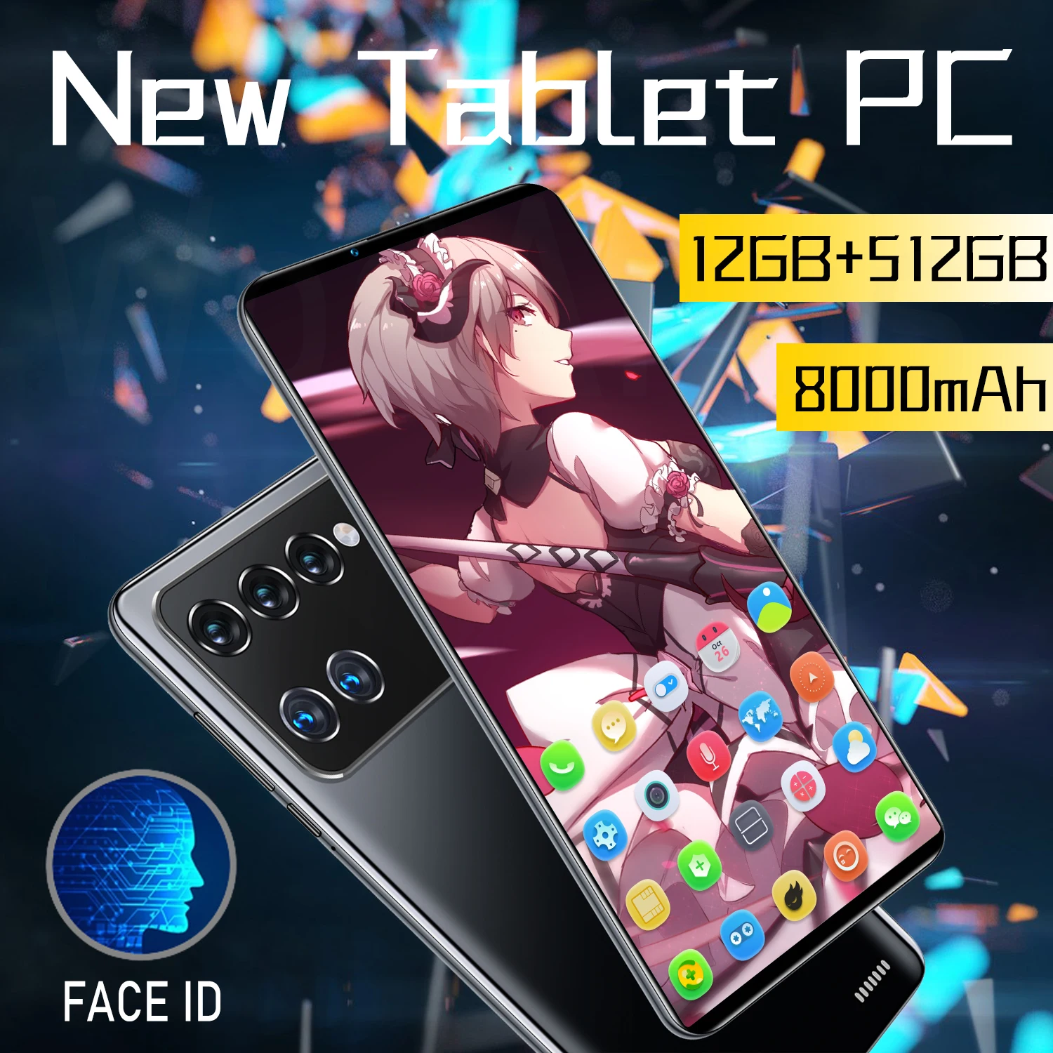 Mini Pc 7.85 Inch Laptop OTG Cheap and Good Tablet Global Version Netbook Dual SIM 12GB RAM 512GB ROM Android12 TF Card Android
Mini Pc 7.85 Inch Laptop OTG Cheap and Good Tablet Global Version Netbook Dual SIM 12GB RAM 512GB ROM Android12 TF Card Android