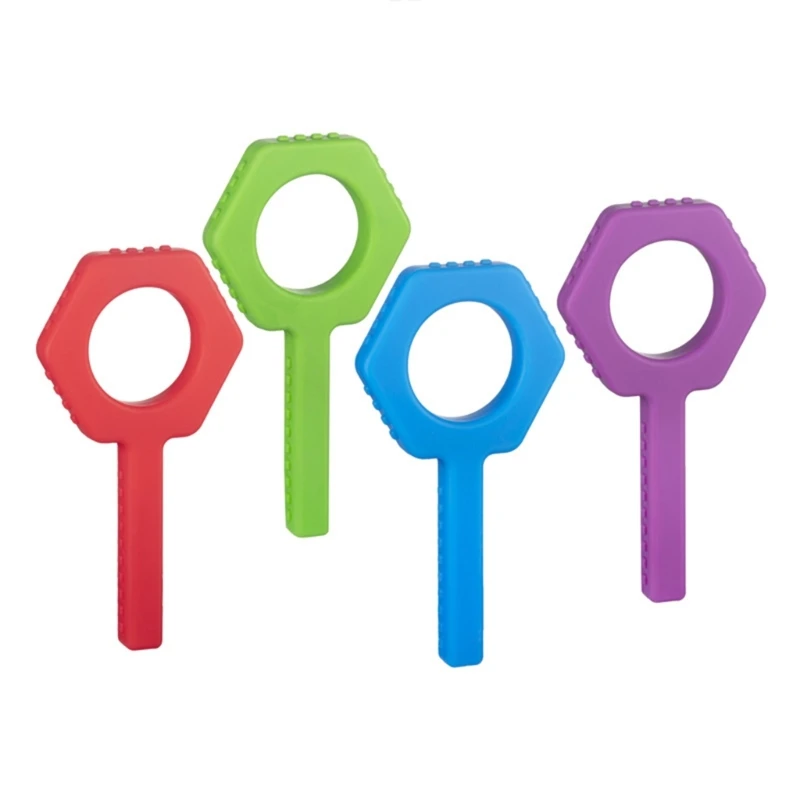 Baby Silicone Teether Kids Chew Necklace Sensory Chewy Lollipop shape Pendant Teething Toys for Autism ADHD Special Needs
Baby Silicone Teether Kids Chew Necklace Sensory Chewy Lollipop shape Pendant Teething Toys for Autism ADHD Special Needs