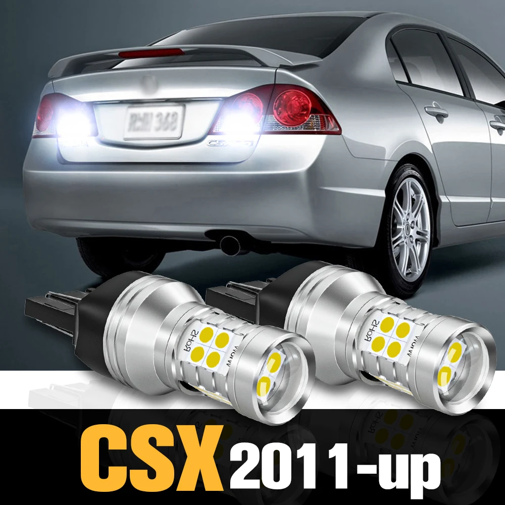 

2pcs Canbus LED Reverse Light Backup Lamp Accessories For Acura CSX 2011 2012 2013 2014 2015 2016 2017 2018 2019 2020 2021