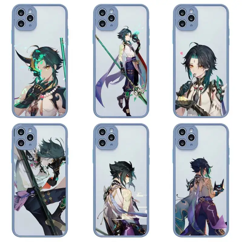 Xiao Genshin Impact Game Phone Case For iphone 13 12 11 Pro Max Mini XS 8 7 Plus X SE 2020 XR Matte Transparent Light gray Cover
Xiao Genshin Impact Game Phone Case For iphone 13 12 11 Pro Max Mini XS 8 7 Plus X SE 2020 XR Matte Transparent Light gray Cover