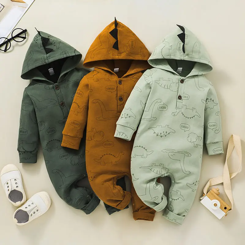 Onesies For Baby Boy Newborn Cartoon Dinosaur Hoodie Romper 0-24 Months Toddler Clothing Infant Long Sleeve Jumpsuit
Onesies For Baby Boy Newborn Cartoon Dinosaur Hoodie Romper 0-24 Months Toddler Clothing Infant Long Sleeve Jumpsuit