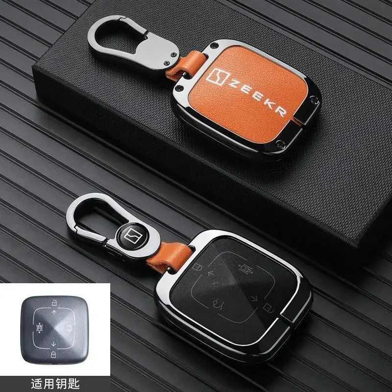 Новый кожаный чехол для дистанционного ключа из цинкового сплава, защитный чехол для брелока для Zeekr 7X 2024 2025, авто аксессуары для интерьера
Новый кожаный чехол для дистанционного ключа из цинкового сплава, защитный чехол для брелока для Zeekr 7X 2024 2025, авто аксессуары для интерьера