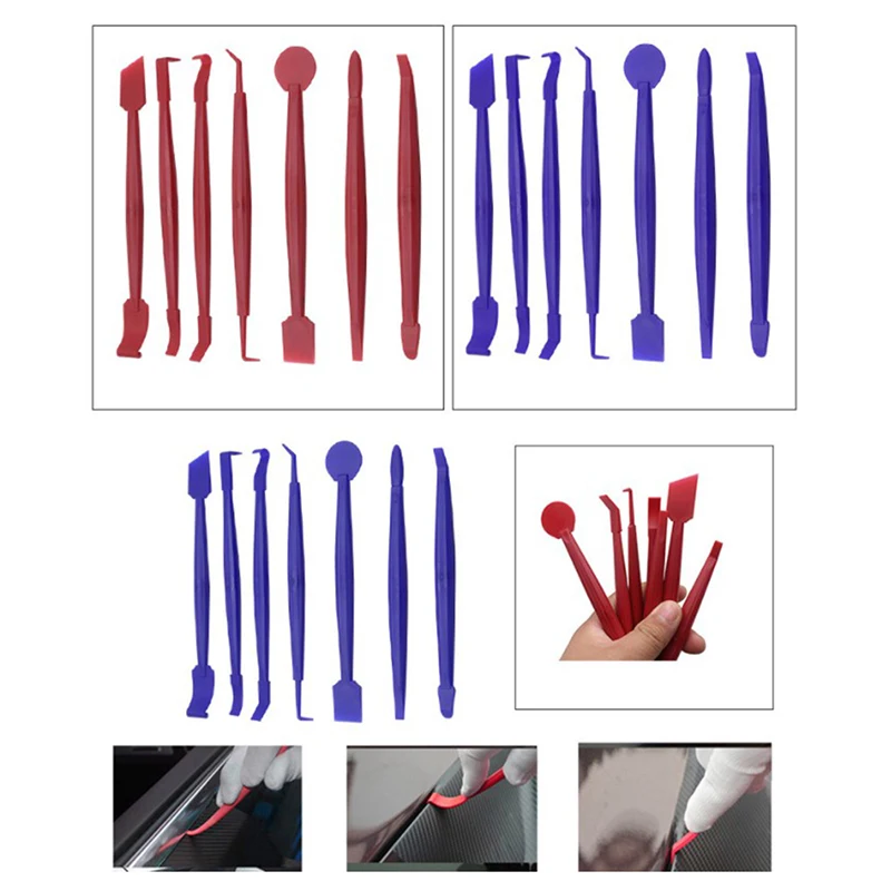 7pcs Car Vinyl Film Wrapping Tools Squeegee Scraper Car Sticker Film Scraper Kit Edge-closing Tool For Automobile Film Sticking
7pcs Car Vinyl Film Wrapping Tools Squeegee Scraper Car Sticker Film Scraper Kit Edge-closing Tool For Automobile Film Sticking