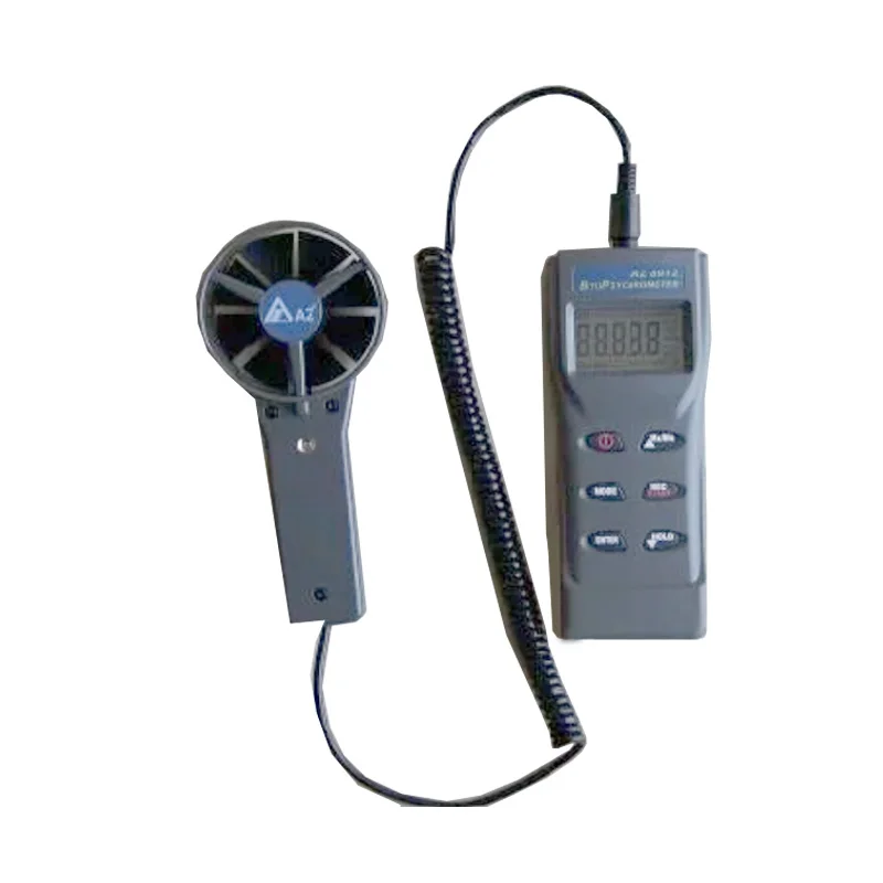 AZ8912 Anemometer Wind Speed Meter Portable Remote Fan BTU Air Flow Meter with Humidity
AZ8912 Anemometer Wind Speed Meter Portable Remote Fan BTU Air Flow Meter with Humidity