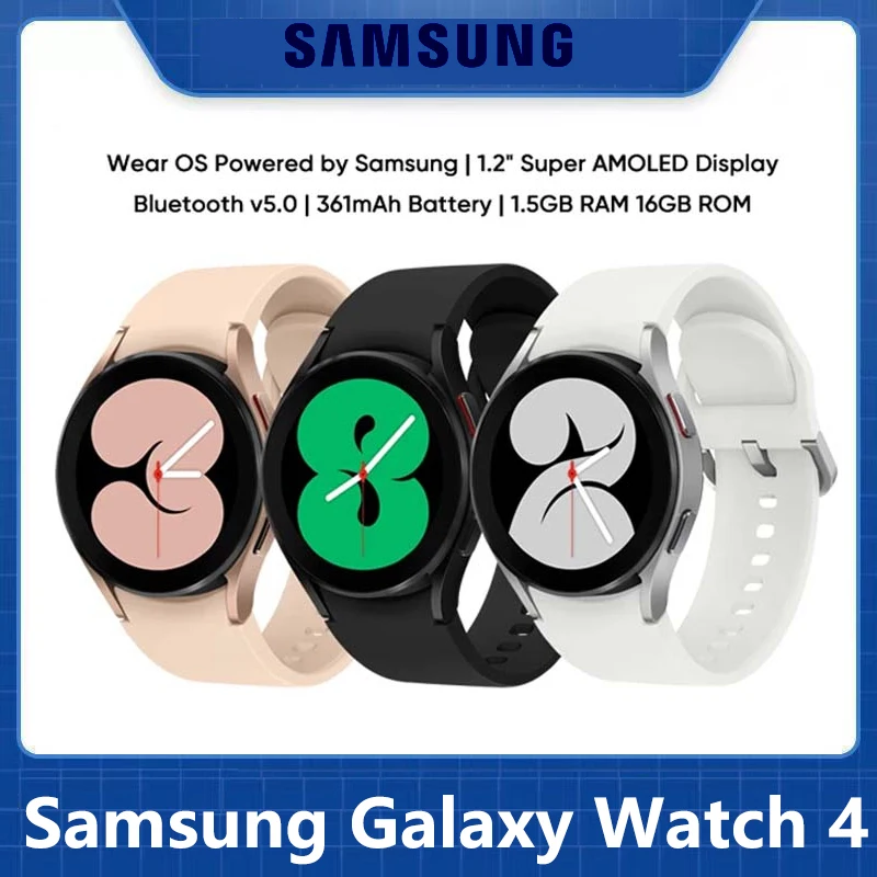 Оригинальные Смарт-часы Samsung Galaxy Watch 4, Bluetooth, Φ 40 мм, NFC, AMOLED дисплей, измерение артериального давления R870 44 мм GT3
Оригинальные Смарт-часы Samsung Galaxy Watch 4, Bluetooth, Φ 40 мм, NFC, AMOLED дисплей, измерение артериального давления R870 44 мм GT3