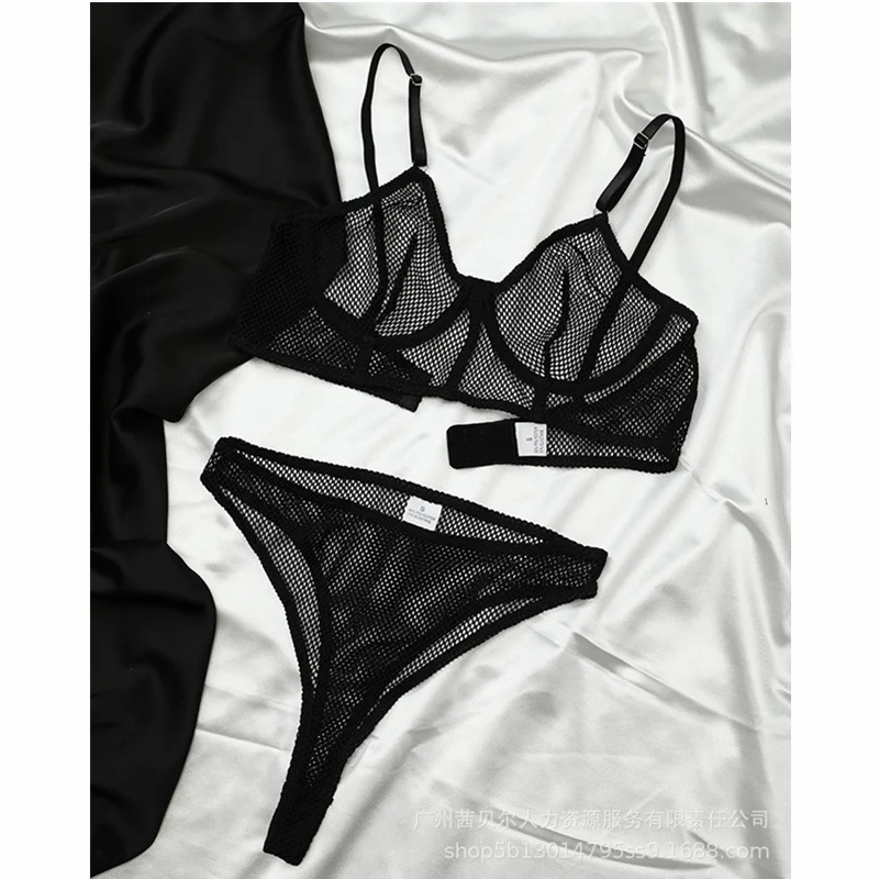 Mandylandy Mesh Transparent Seamless Bra Set Women Underwear Set Fashion Bralette Secret Sexy Lingerie 2 Pcs Bra + Panties Sets
Mandylandy Mesh Transparent Seamless Bra Set Women Underwear Set Fashion Bralette Secret Sexy Lingerie 2 Pcs Bra + Panties Sets