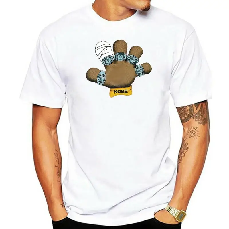 Мужская футболка с кольцами к чемпионату Брайанта пять
Мужская футболка с кольцами к чемпионату Брайанта пять