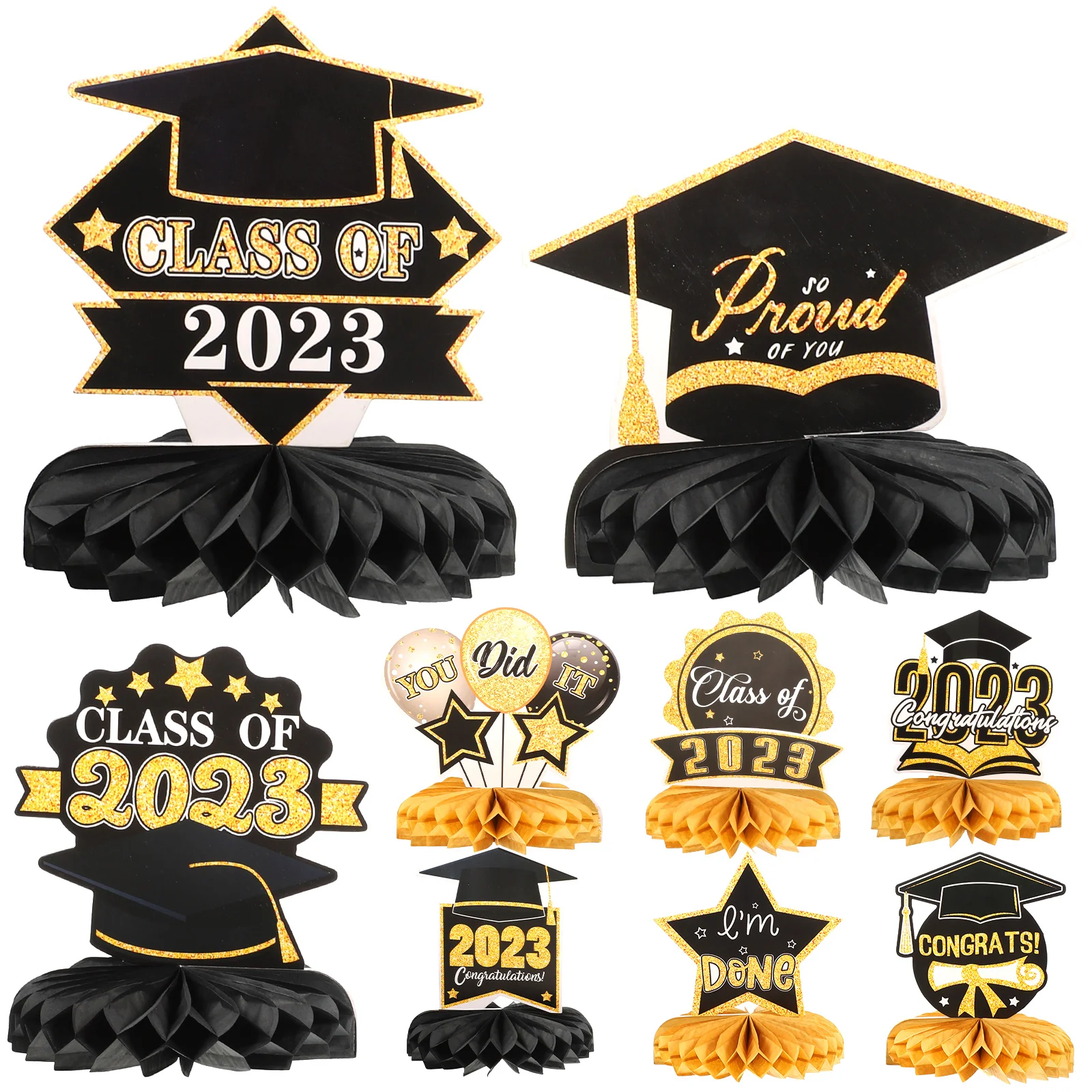 9 Pcs Graduation Party Accessory Desk Topper Table Sign Honeycomb Decor Decorations 2023 Paper Balls Decors Ornament
9 Pcs Graduation Party Accessory Desk Topper Table Sign Honeycomb Decor Decorations 2023 Paper Balls Decors Ornament