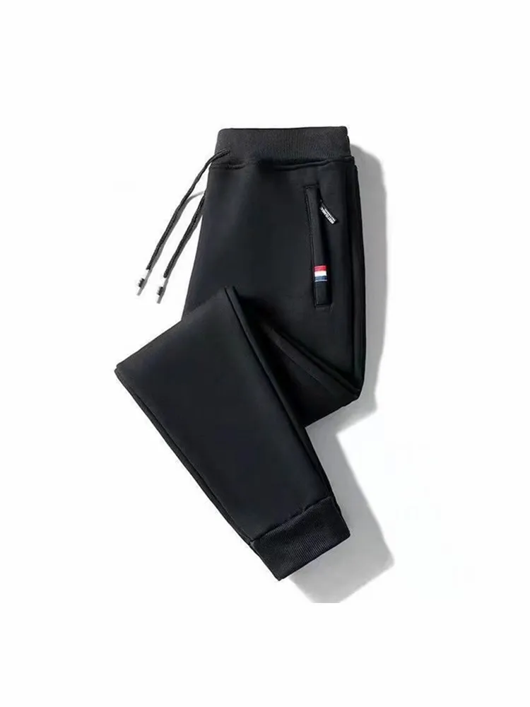 Plush Thickened Pants for Men's Winter Loose Large Fashion Brand Straddle Casual Sports Long Pants Pocket Zipper Pants
Plush Thickened Pants for Men's Winter Loose Large Fashion Brand Straddle Casual Sports Long Pants Pocket Zipper Pants