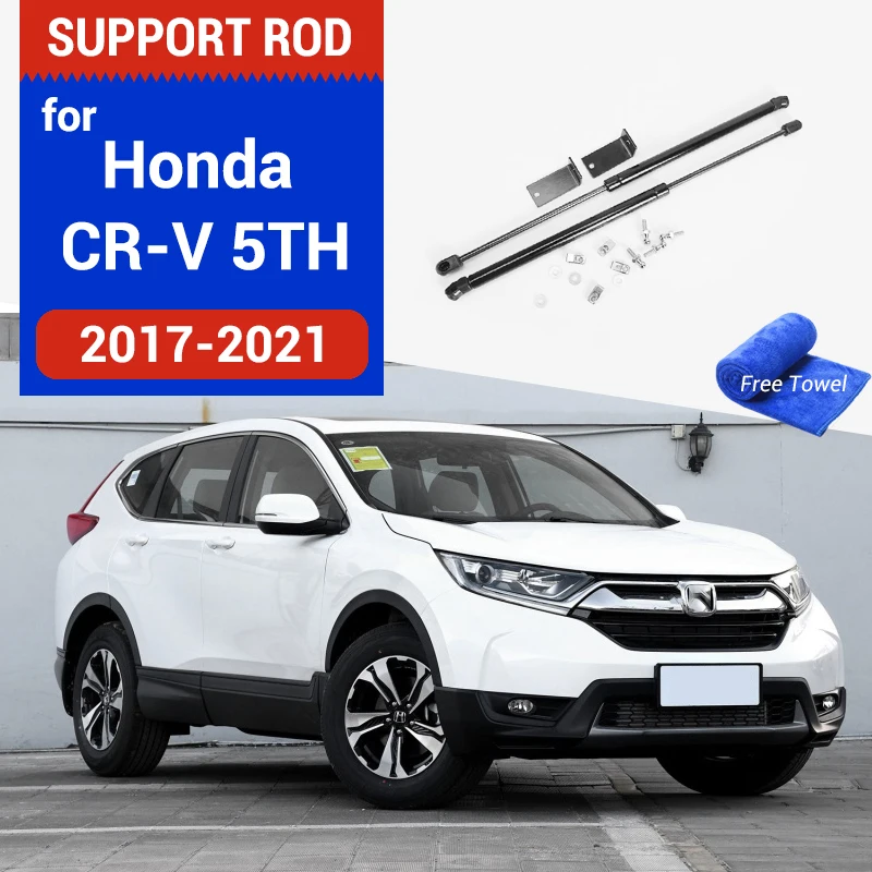 

Установка на капот автомобиля, газовый подъемник, стойки, опора, гидравлический стержень, Стайлинг для Honda CRV CR-V 2017 2018 2019 2020 2021 2022 2023 5TH