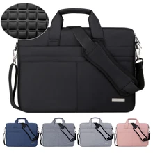 Laptop Bag Sleeve Case Shoulder HandBag Notebook Pouch Briefcases For 13.3 14 15.6 17.3 Inch Macbook Air Pro HP Huawei Asus Dell