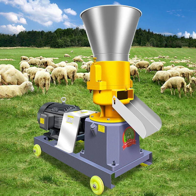 Feed Granulator Household Fully Automatic Machine Puffed Particle Breeding Equipment Large Scale Granulating Machine Tools
Feed Granulator Household Fully Automatic Machine Puffed Particle Breeding Equipment Large Scale Granulating Machine Tools