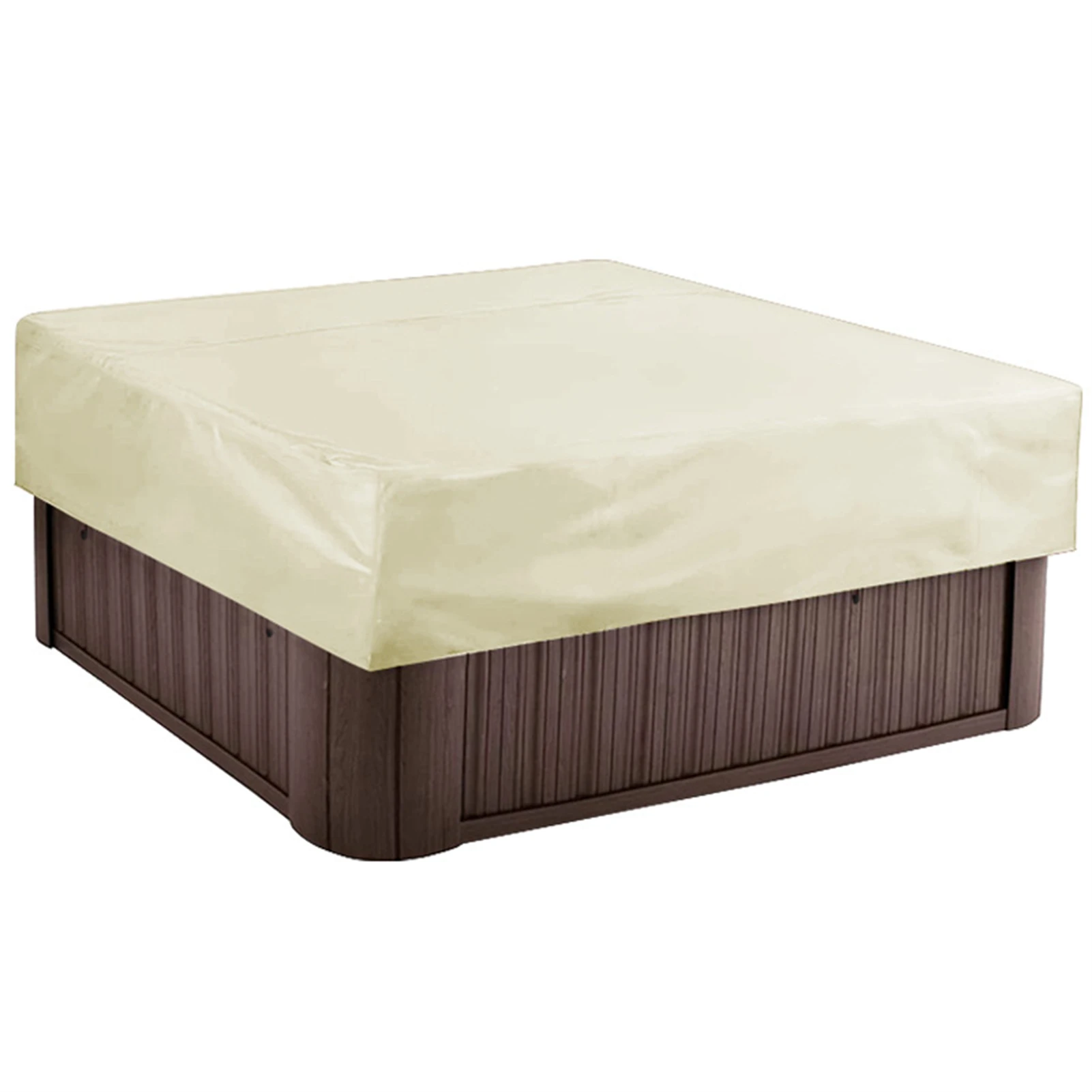 Square Hot Tub Cover 190T Polyester Taffeta Waterproof Anti-UV Dustproof Outdoor SPA Covers Protector Patio Furniture Slipcover
Square Hot Tub Cover 190T Polyester Taffeta Waterproof Anti-UV Dustproof Outdoor SPA Covers Protector Patio Furniture Slipcover