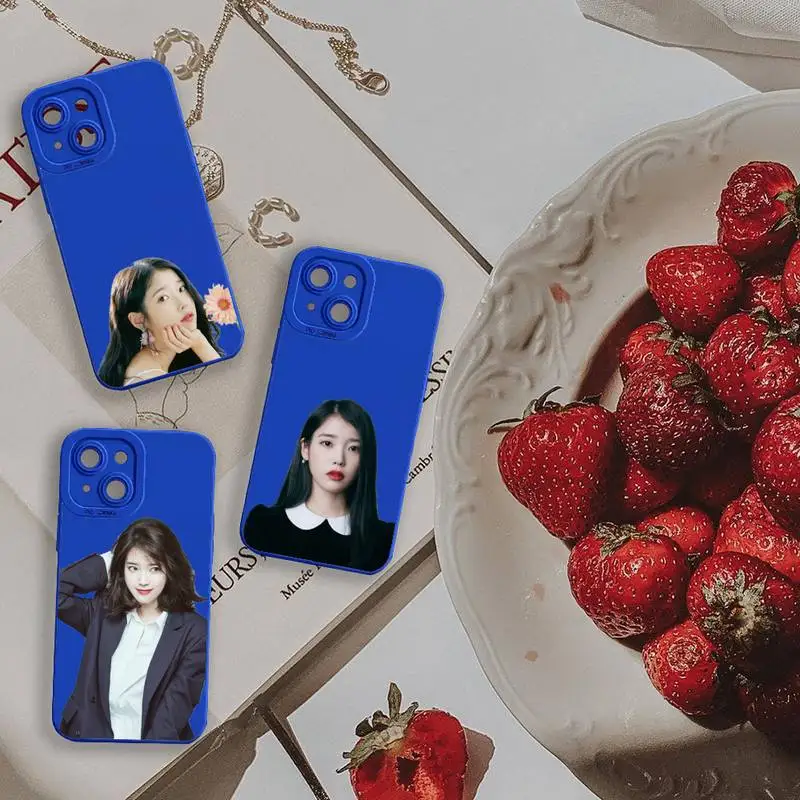 IU Korean singer Phone Case For iPhone 13 12 11 Pro MAX Mini X XS XR 7 8 Plus Liquid Silicone Klein Blue
IU Korean singer Phone Case For iPhone 13 12 11 Pro MAX Mini X XS XR 7 8 Plus Liquid Silicone Klein Blue
