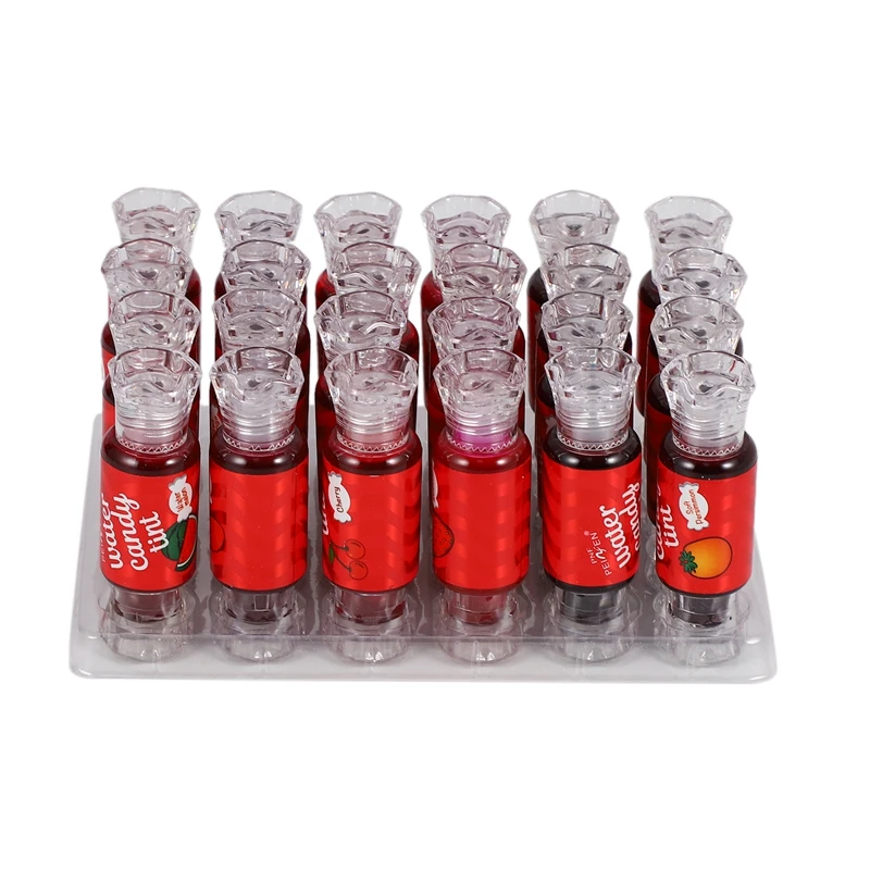 24Pcs/Lot Fruit-Flavored Lip Gloss Candy Nourishing Lip Glaze Liquid Lipstick Long-Lasting Moisturizing Make Up Cosmetic 
24Pcs/Lot Fruit-Flavored Lip Gloss Candy Nourishing Lip Glaze Liquid Lipstick Long-Lasting Moisturizing Make Up Cosmetic