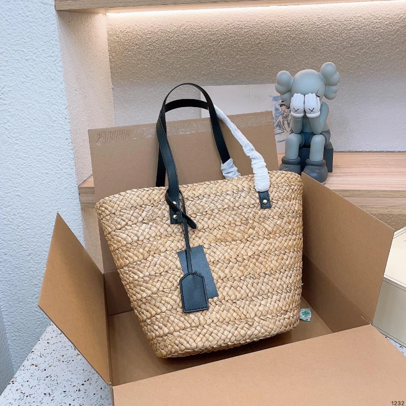 Summer 2023 Designer New Women'S Woven Luxury Tote Bag Handmade Straw Shoulder Purse Crossybody Vacation Vibes
Summer 2023 Designer New Women'S Woven Luxury Tote Bag Handmade Straw Shoulder Purse Crossybody Vacation Vibes