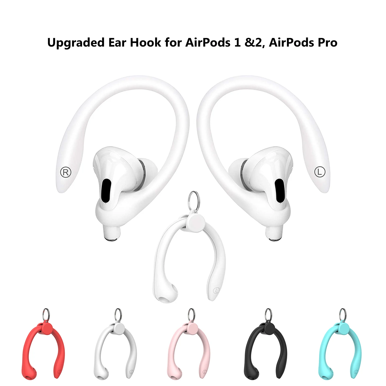 Удобные ушные крючки NEWCE, совместимые с Apple AirPods 3 1 2 и AirPods Pro, спортивные ушные крючки для Air Pods Pro 3, аксессуары
Удобные ушные крючки NEWCE, совместимые с Apple AirPods 3 1 2 и AirPods Pro, спортивные ушные крючки для Air Pods Pro 3, аксессуары