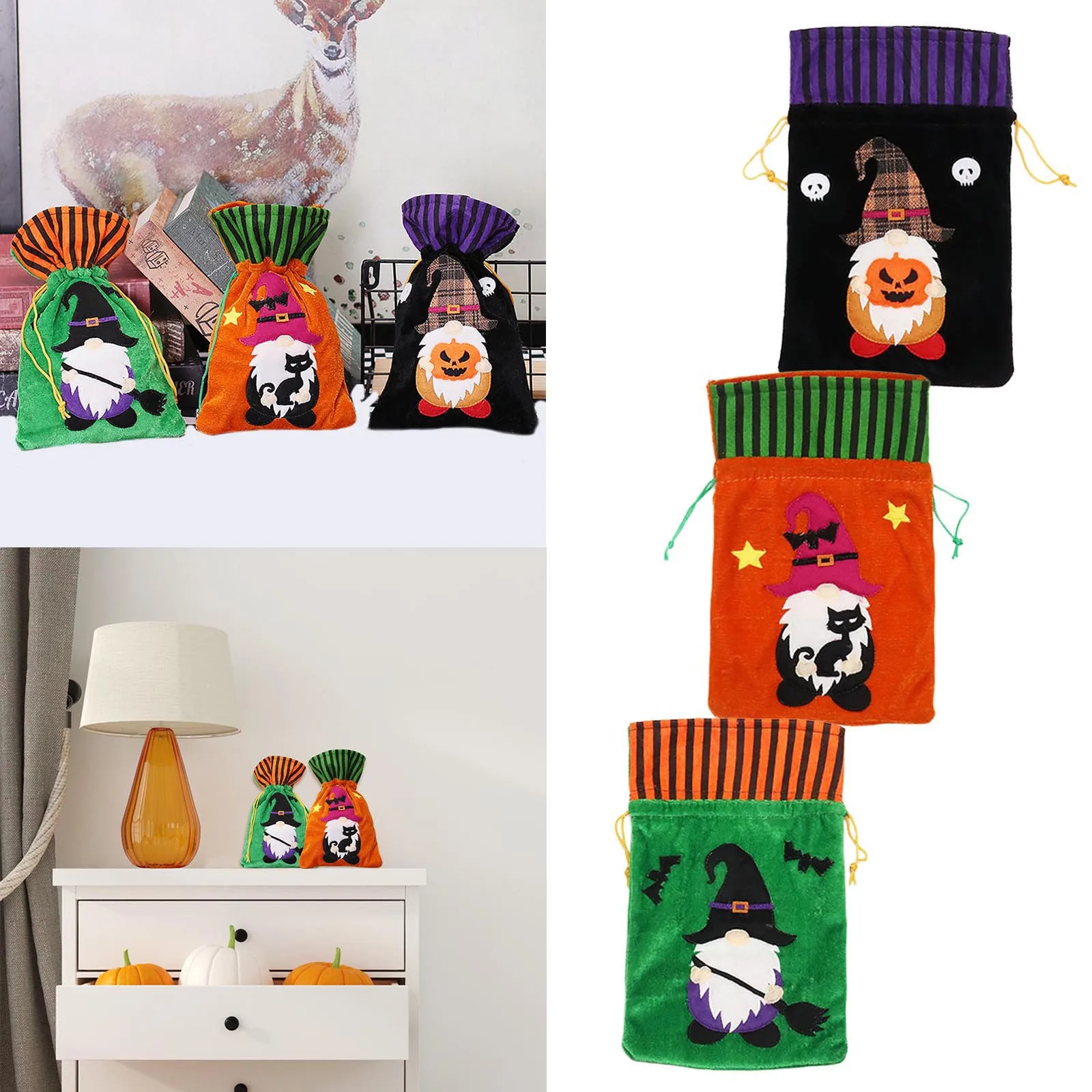 Halloween Drawstring Bag Theme Party Decoration Drawstring Bag Kindergarten Candy Bag
Halloween Drawstring Bag Theme Party Decoration Drawstring Bag Kindergarten Candy Bag