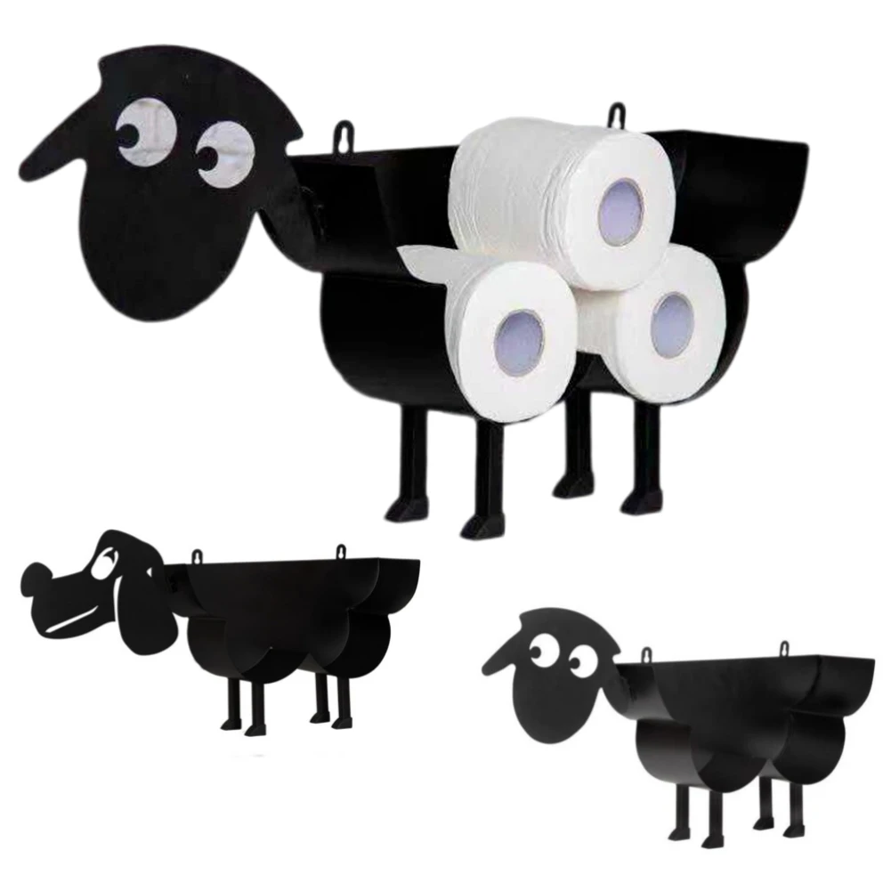 Cute Paper Holder Toilet Storage Bathroom Iron Toilet Roll Free-standing Sheep/dog Decorative Holder Tissue Rack Paper
Cute Paper Holder Toilet Storage Bathroom Iron Toilet Roll Free-standing Sheep/dog Decorative Holder Tissue Rack Paper