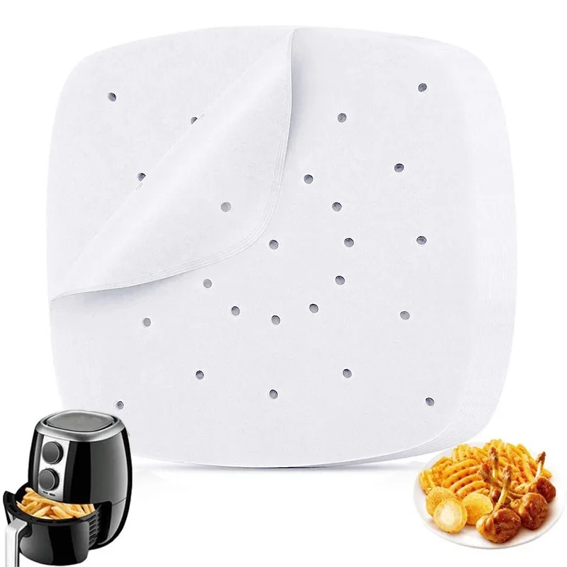 50pcs Air Fryer Liners Perforated Parchment Steamer Baking Papers Sheets Mat Steaming Baking Cooking Pot Oil Paper Accessories
50pcs Air Fryer Liners Perforated Parchment Steamer Baking Papers Sheets Mat Steaming Baking Cooking Pot Oil Paper Accessories