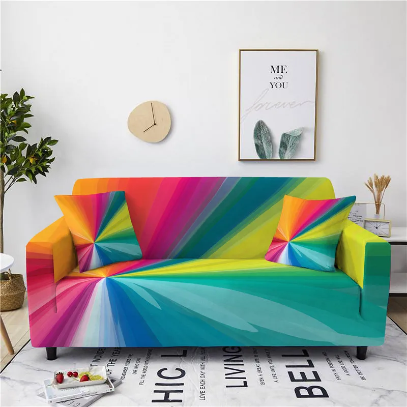New Colorful Print Sofa Cover Personality All-inclusive Elastic Sofa Covers for Living Room Sectional Sofa Cushion Cover 1PC
New Colorful Print Sofa Cover Personality All-inclusive Elastic Sofa Covers for Living Room Sectional Sofa Cushion Cover 1PC