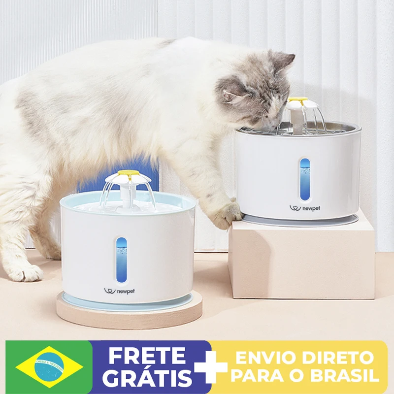 2.4L Automatic Water Fountain for Cats Electric LED Mute Water Feeder for Dogs and Cats Pet Water Dispenser
2.4L Automatic Water Fountain for Cats Electric LED Mute Water Feeder for Dogs and Cats Pet Water Dispenser
