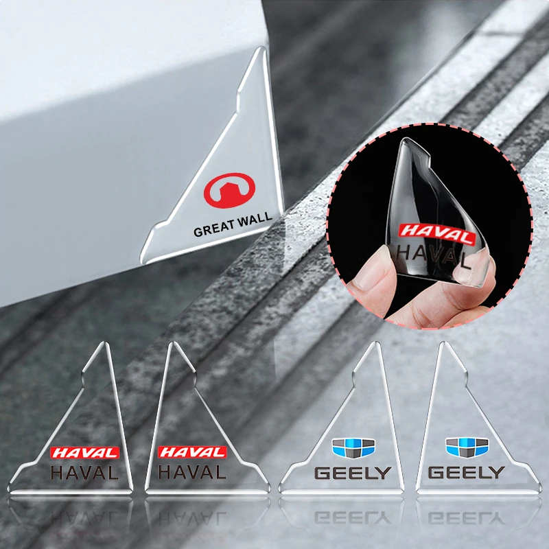 Car Transparent Door Corner Protector Anti-collision Sticker for Haval Jolion H6 H2 H3 H9 H6-Coupe First-love Korna Accessories
Car Transparent Door Corner Protector Anti-collision Sticker for Haval Jolion H6 H2 H3 H9 H6-Coupe First-love Korna Accessories