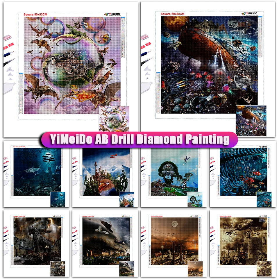 Алмазная живопись YIMEIDO на молнии AB с изображением орла 5D, Набор для вышивки крестиком, картина из мультфильма Стразы
Алмазная живопись YIMEIDO на молнии AB с изображением орла 5D, Набор для вышивки крестиком, картина из мультфильма Стразы
