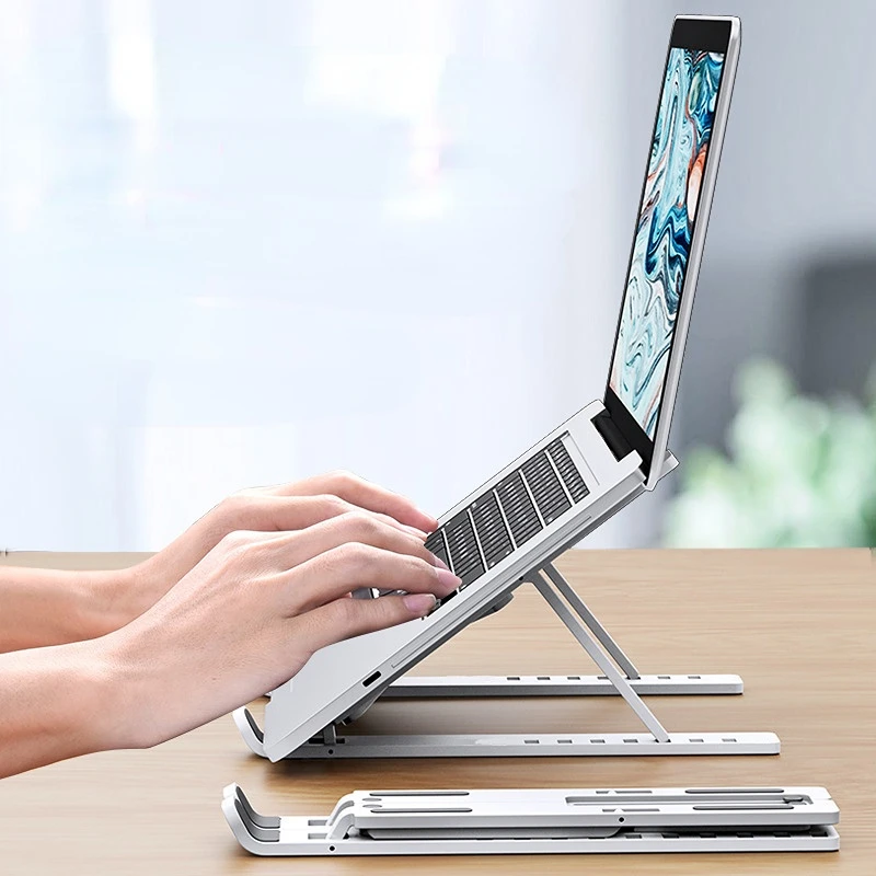 Laptop Stand ABS Notebook Support Computer Bracket Macbook Air Pro Holder Accessories Foldable Lap Top Base Pc Tablet Holder
Laptop Stand ABS Notebook Support Computer Bracket Macbook Air Pro Holder Accessories Foldable Lap Top Base Pc Tablet Holder