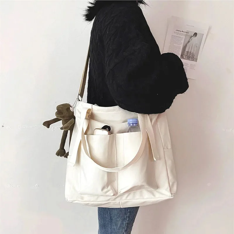 Women's Bag Shopper Simple Fashion Zipper Handbags Nylon Waterproof Solid Crossbody Large Capacity Tote Shoulder Bags For Women
Women's Bag Shopper Simple Fashion Zipper Handbags Nylon Waterproof Solid Crossbody Large Capacity Tote Shoulder Bags For Women