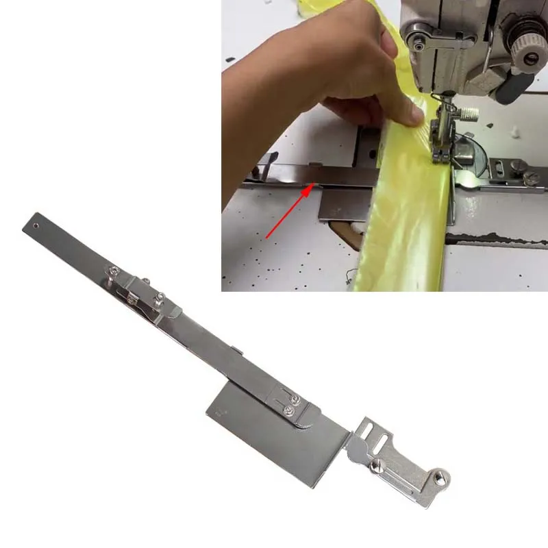 COVERED SEAM Quilting Guide Folder French Seam Guider/Rule for 1-needle Indutrial Lockstitch Sewing Machine/Industrial Flat Car
COVERED SEAM Quilting Guide Folder French Seam Guider/Rule for 1-needle Indutrial Lockstitch Sewing Machine/Industrial Flat Car