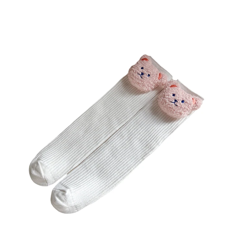 Stocking for Kids Girls Spring Warm Leg Socks Cartoon Bear Velvet Knitting Leg Elastic Slimming Casual Photo Gift 3-8 Years 
Stocking for Kids Girls Spring Warm Leg Socks Cartoon Bear Velvet Knitting Leg Elastic Slimming Casual Photo Gift 3-8 Years