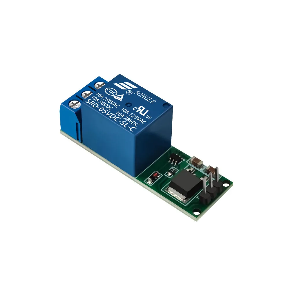 DC 6-24V Flip-Flop Latch Relay Module Bistable Self-locking Switch Low pulse trigger Board 1 Channel Relay Module for Arduino
DC 6-24V Flip-Flop Latch Relay Module Bistable Self-locking Switch Low pulse trigger Board 1 Channel Relay Module for Arduino