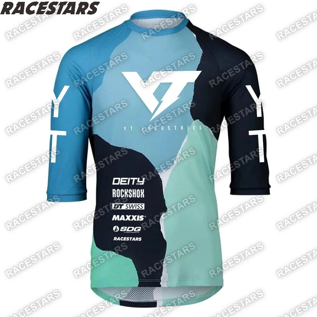 Motocross Racing Enduro Moto Bicycle Wear MTB 3/4 Sleeve Dirt Bike Cycling Jersey Downhill Mountain Maillot Ciclismo Hombre DH
Motocross Racing Enduro Moto Bicycle Wear MTB 3/4 Sleeve Dirt Bike Cycling Jersey Downhill Mountain Maillot Ciclismo Hombre DH
