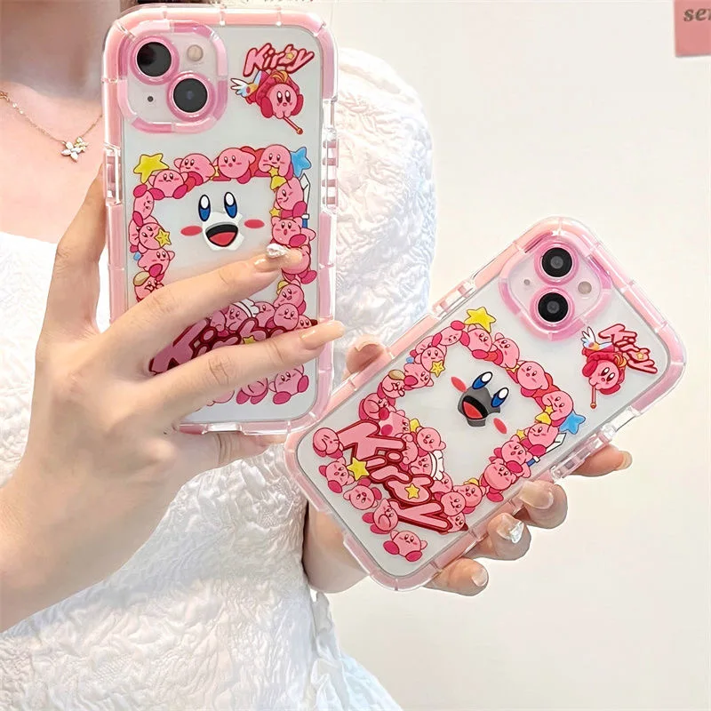 Cartoon Kirby Phone Case For Iphone 11 12 13 Pro Max X Xs Xr 7 8 Plus Full Edge Glow at Night Shockproof Cover
Cartoon Kirby Phone Case For Iphone 11 12 13 Pro Max X Xs Xr 7 8 Plus Full Edge Glow at Night Shockproof Cover