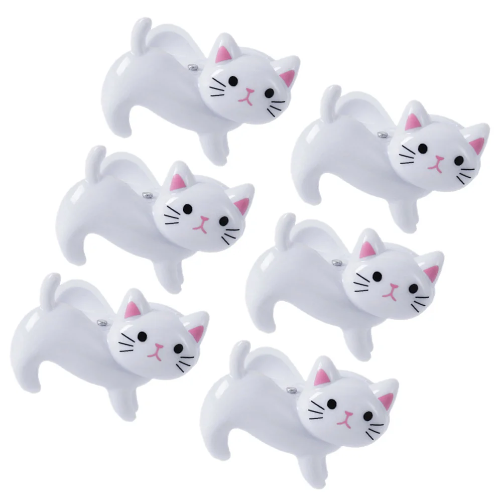 6pcs Clothes Clip Creative Cat Shaped Cartoon Sock Clips Windproof Clothespin Iorn Fixing Clip for Outdoor Indoor Clothes
6pcs Clothes Clip Creative Cat Shaped Cartoon Sock Clips Windproof Clothespin Iorn Fixing Clip for Outdoor Indoor Clothes