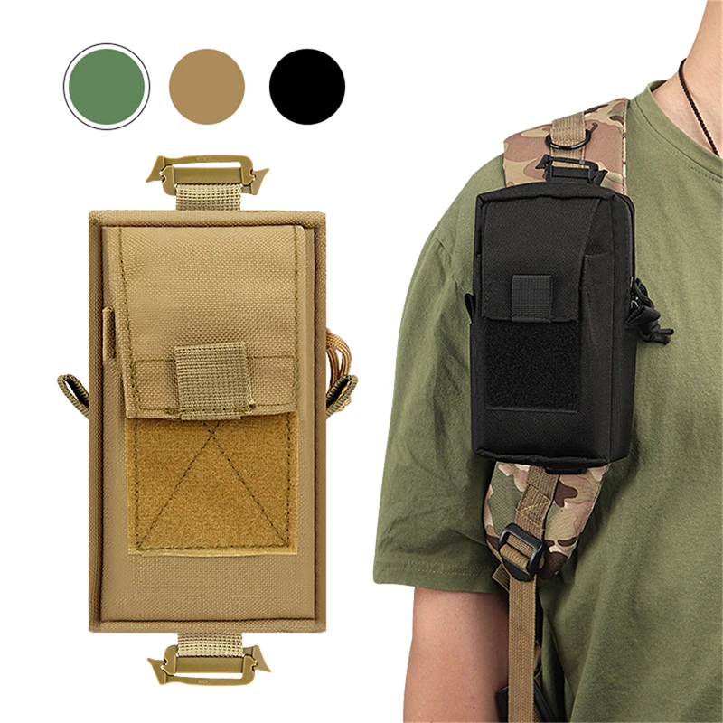 Tactical Shoulder Strap Sundries Bags for Backpack Accessory Pack Key Flashlight Phone Pouch Molle Outdoor Camping EDC Tools Bag
Tactical Shoulder Strap Sundries Bags for Backpack Accessory Pack Key Flashlight Phone Pouch Molle Outdoor Camping EDC Tools Bag